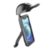 DC2510 hooded bicycle phone stand waterproof bag, bicycle phone stand, takeout navigation, motorcycle handlebar waterproof stand Item Picture